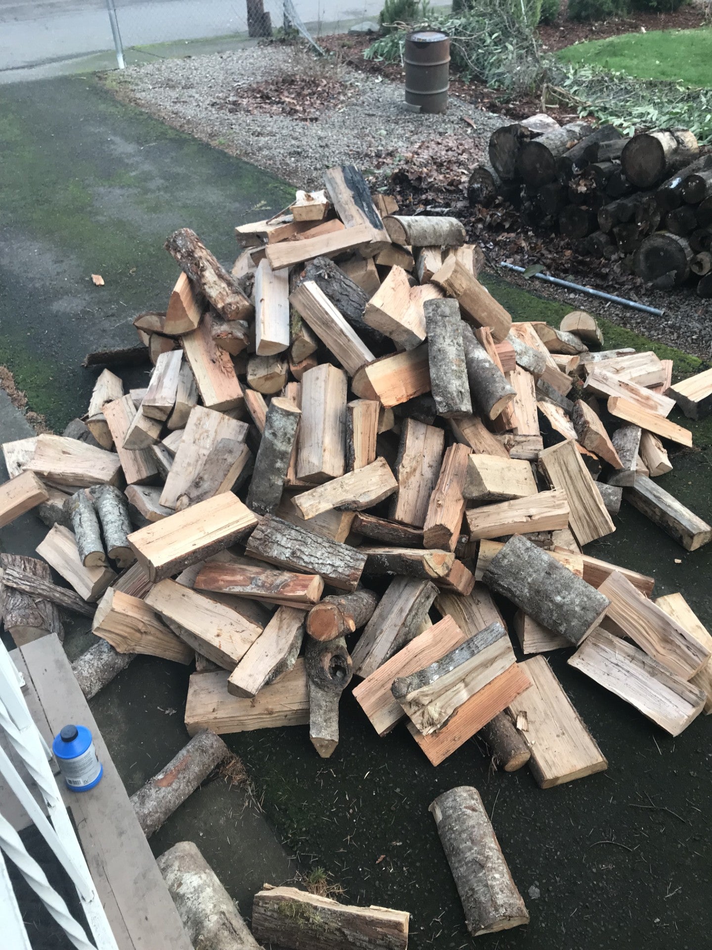 Bundle of wood